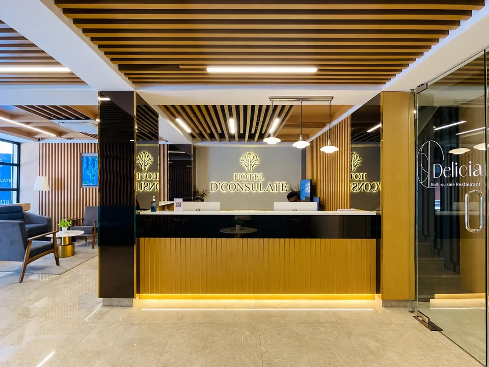 Reception — a warm welcome